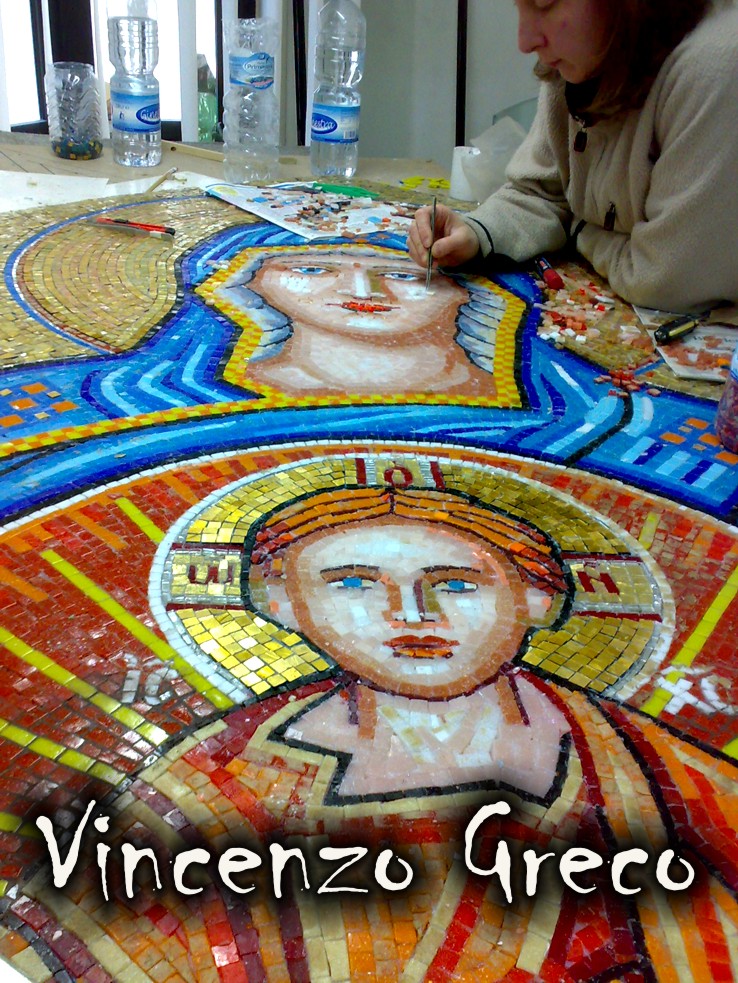 ritratto di Gesu bambino mosaici icone bizantine